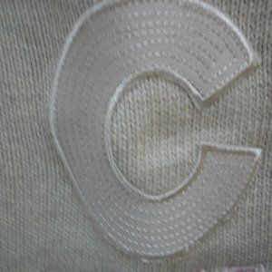 LITTLE GIRLS "C COURTNEY" BY RED ENVELOPE PULLOVER SWEATER SIZE 6/7 BEIGE